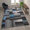 Flash Furniture Blue 8' x 10' Modern Color Blocked Area Rug ACD-RGTRZ861-810-BL-GG - alternate 1